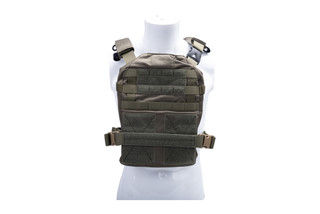 HRT RAC Plate Carrier in Ranger Green is treated with DuPont Teflon